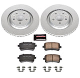 Power Stop 10-11 Audi S4 Rear Z23 Evolution Sport Coated Brake Kit - CRK4746