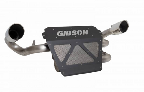 Gibson 20-23 Polaris RZP Pro XP 1000/Turbo R 2.25in Dual Exhaust - Stainless - 98049