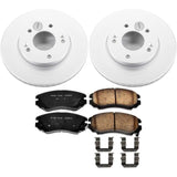 Power Stop 10-11 Kia Soul Front Z17 Evolution Geomet Coated Brake Kit - CRK6309