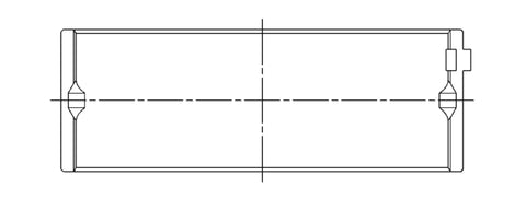 ACL Mitsubishi 4G93 1834CC Standard Size High Performance Main Bearing Set - 5M8037H-STD
