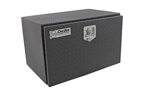 Dee Zee Universal Tool Box - Specialty Underbed Black BT Alum 30X20X18 (Txt Blk) - DZ74TB