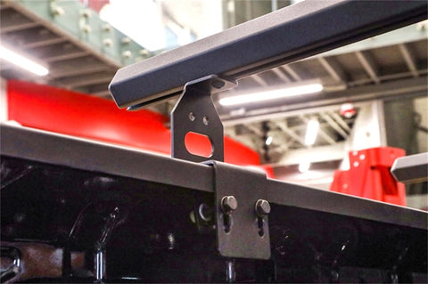 Dee Zee Universal Cargo Management Universal Hex Series Cross Rails - Txt Blk (Full Size) - DZ99781TB