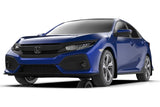 Rally Armor 17-21 Honda Civic EX/EX-L/LX (Hatchback) Red UR Mud Flap White Logo - MF71-UR-RD/WH