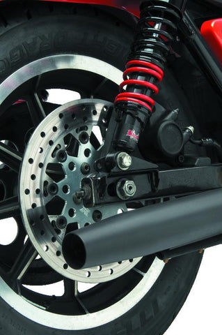 Twin Power 84-17 Big Twin Exc 08-17 FLH FLT Rear 11.5 Floating Rotor Silver Mesh - 666840