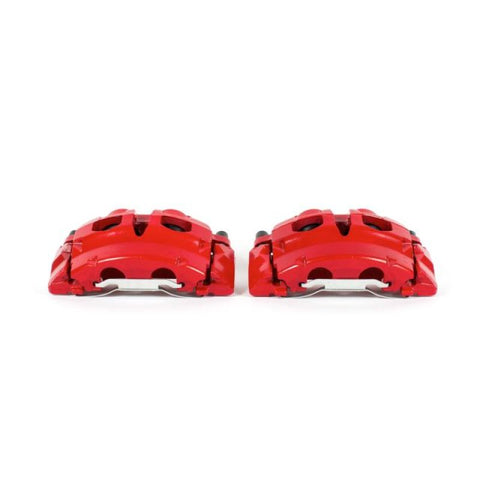 Power Stop 07-09 Ford Expedition Front Red Calipers w/Brackets - Pair - S5060