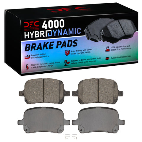 DFC 97-04 Toyota Solara Front 4000 Hybridynamic Brake Pads - 4000-0707-00