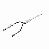 MagnaFlow SYS Cat-Back 4in Black Dual Split Rear Tips 14-15 Chevy Silverado/GMC Sierra 4.3L-5.3L - 15361