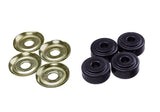 Energy Suspension Black Shock Tower Bushing Set 7/8in Nipple 3/8in ID 1-1/4in OD - 9.8177G