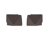 WeatherTech 2013+ Ford Fusion Rear Rubber Mats - Cocoa - W313CO