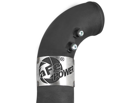 aFe Bladerunner Intercooler 3in Outlet Tube 08-10 Ford Diesel Trucks V8 6.4L (td) - 46-20078