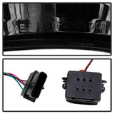 Xtune Yukon Denali 99-00 LED Tail Lights w/ 3rd LED Brake Light Smoked ALT-JH-CCK88-LED-SET-SM - 9032752