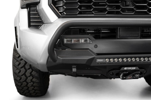 Addictive Desert Designs2024+ Toyota Tacoma Stealth Center Mount Winch Front Bumper w/ Top Hoop - F6703512601NA