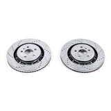 Power Stop 13-19 Ford Explorer Front Evolution Drilled & Slotted Rotors - Pair - AR85141XPR