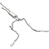MagnaFlow Cat-Back 10-15 Toyota Tundra SC LB / CC SB 4.6L/5.7L V8 SS 2.5 Dual Split Rear 4in Tip - 19232