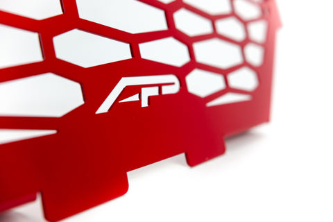 Agency Power Standard Grill Red Polaris RZR 1000 RZR XP Turbo 14-18 - AP-RZR-630-RD