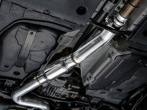 AWE Tuning 22-24 Audi 8Y S3 Touring Edition Exhaust - Chrome Silver Tips - 3015-42897
