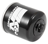 K&N Honda / Kawasaki / Arctic Cat / Suzuki / Triumph / Yamaha 2.594in OD x 2.813in H Oil Filter - KN-204-1