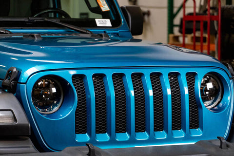 DV8 Offroad 18-22 Jeep Gladiator Wrangler LED Projector Headlights - HLCJL-02
