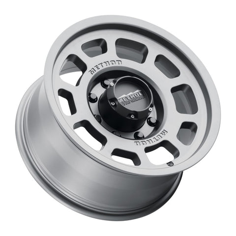 Method MR705 17x8.5 0mm Offset 8x180 130.81mm CB Titanium Wheel - MR70578588800