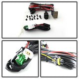 Spyder Hyundai Elantra 2014+ OEM Style Fog Lights W/Switch Clear FL-HYE2014-C - 5080462