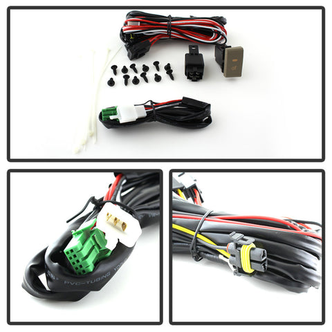 Spyder Hyundai Elantra 2014+ OEM Style Fog Lights W/Switch Clear FL-HYE2014-C - 5080462