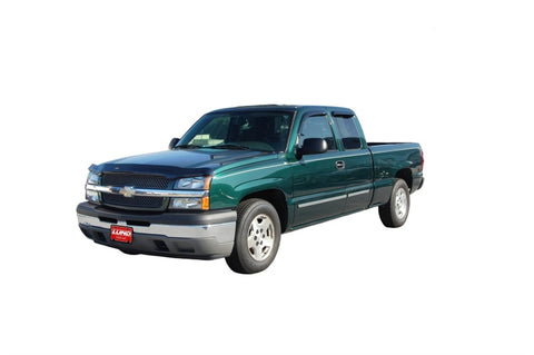 AVS 99-07 Chevy Silverado 1500 Ext. Cab Ventvisor Outside Mount Window Deflectors 4pc - Smoke - 94044