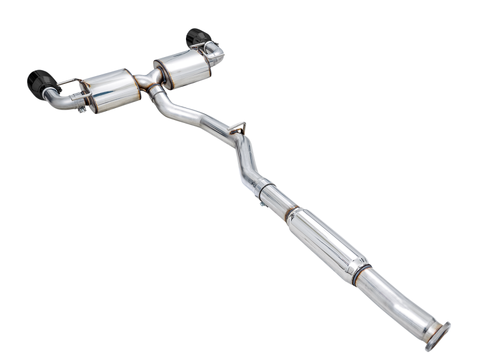 AWE Tuning Subaru BRZ/ Toyota GR86/ Toyota 86 Touring Edition Cat-Back Exhaust- Diamond Black Tips - 3015-33486