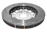 DBA 12-13 Audi TT Quattro RS (370mm Front Rotor) Front 5000 Series Slotted Rotor w/Sliver Hat - DBA52842SLVS