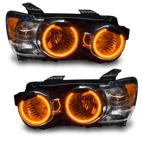 Oracle 12-15 Chevy Sonic Pre-Assembled SMD Headlights - ColorSHIFT w/ Simple Controller - 8104-504