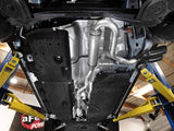 aFe Rebel Series 2-1/2in 304 Stainless Steel Cat-Back w/ Black Tip Ford Maverick 22-26 L4-2.5L FWD - 49-33155-B