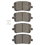 DFC 03-08 Toyota Matrix Front 4000 Hybridynamic Brake Pads - 4000-0923-00