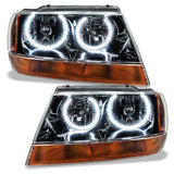 Oracle 99-04 Jeep Grand Cherokee SMD HL - Black - ColorSHIFT - 7167-330