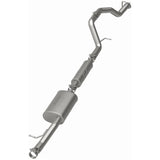 MagnaFlow 12-18 Jeep Wrangler 2.5in Overland Series Cat-Back Exhaust - 19539