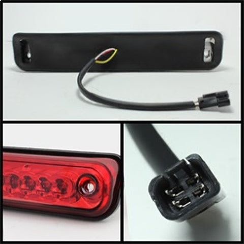 Xtune Chevy C10 / Ck Series 88-93 LED 3rd Brake Light Red BKL-CCK88-LED-RD - 5072412