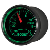 Autometer GS 52mm 30 in Hg/20 psi Mechanical Vacuum/Boost Gauge - 3807