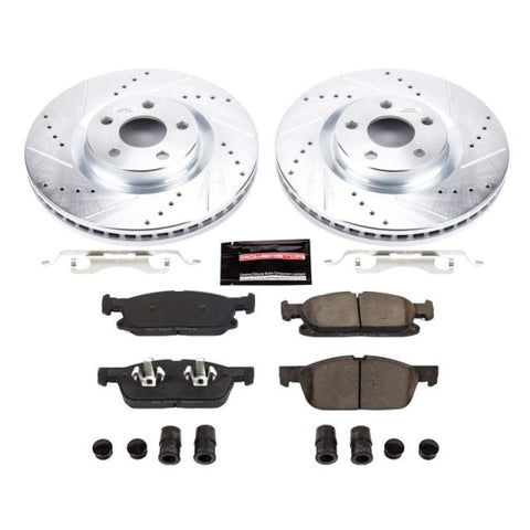 Power Stop 15-19 Ford Edge Front Z23 Evolution Sport Brake Kit - K7321