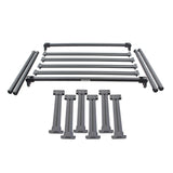 Go Rhino XRS Overland Xtreme Rack for Full Size Trucks (Box 1 - Req. 5952000T-02)  - Tex. Blk - 5952000T-01