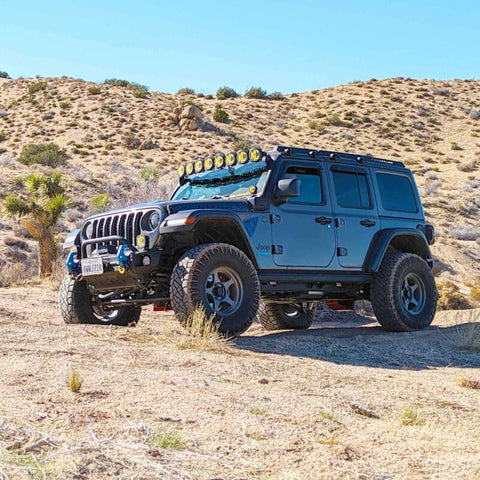 KC HiLiTES 2021+ Jeep Wrangler 4XE 50in Overhead Light Bar Mounting Bracket Set - 7331