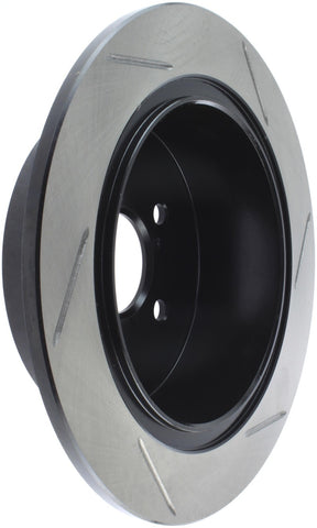 StopTech Power Slot 06-08 Subaru Legacy Wagon/Sedan 2.5i Rear Right SportStop Slotted Rotor - 126.47026SR