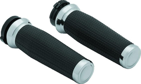 Kuryakyn Thresher Grips Dual Cable Chrome - 5940