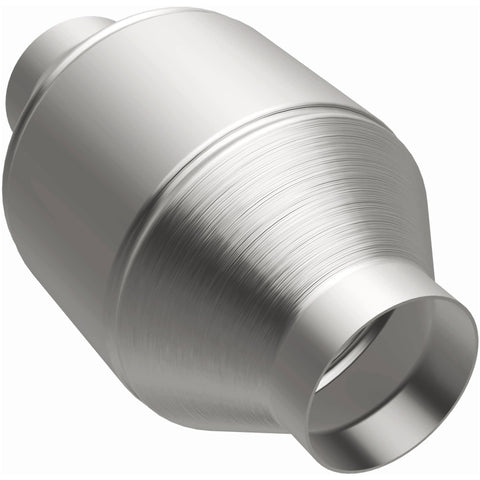 MagnaFlow Univ Cat Conv 2.5in Inlet/Outlet Center/Center Round 3in Body L x 5in W x 8.75in Overall L - 51656