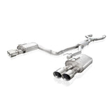 Stainless Works 2008-09 Pontiac G8 GT 3in Catback System X-Pipe Turbo Chambered Muffler 3.5in Tips - PG8CBFC