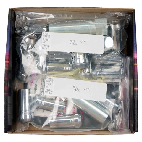 McGard SplineDrive Tuner 6 Lug Install Kit w/Locks & Tool (Cone) M14X1.5 / 22mm Hex - Chrome - 65630