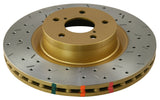 DBA 03-05 350Z / 03-04 G35 / 03-05 G35X Front Drilled & Slotted 4000 Series Rotor - 4954XS