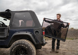 Rampage 97-06 Jeep Wrangler TJ Frameless Trail Soft Top Kit - Black Diamond - 106535