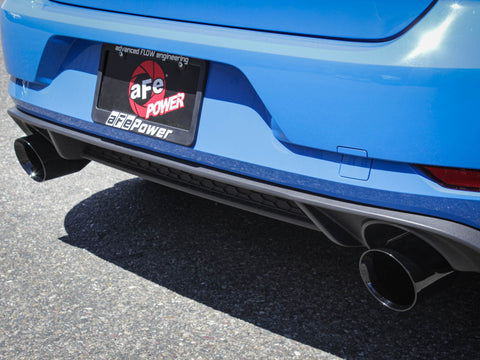 aFe 18-20 VW GTI (MK7.5) 2.0L MACH Force-Xp 3in to 2.5in 304 SS Axle-Back Exhaust System-Black Tips - 49-36421-B