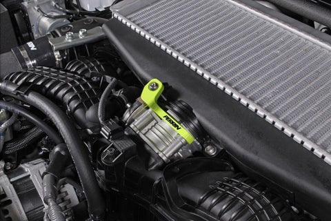 PERRIN 2022+ Subaru WRX/19-23 Ascent/Legacy/Outback Top Mount Intercooler Bracket - Neon Yellow - PSP-ITR-331NY