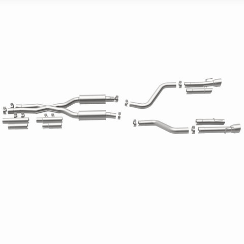 MagnaFlow 2017+ Dodge Charger 409 SS Polished 3in Quad Tips Cat-Back Exhaust - 19371