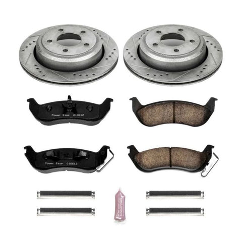 Power Stop 10-11 Ford Ranger Rear Z23 Evolution Sport Brake Kit - K6181