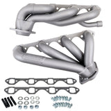 BBK 87-95 Ford F150 Truck 5.8 351 Shorty Unequal Length Exhaust Headers - 1-5/8 Titanium Ceramic - 3511